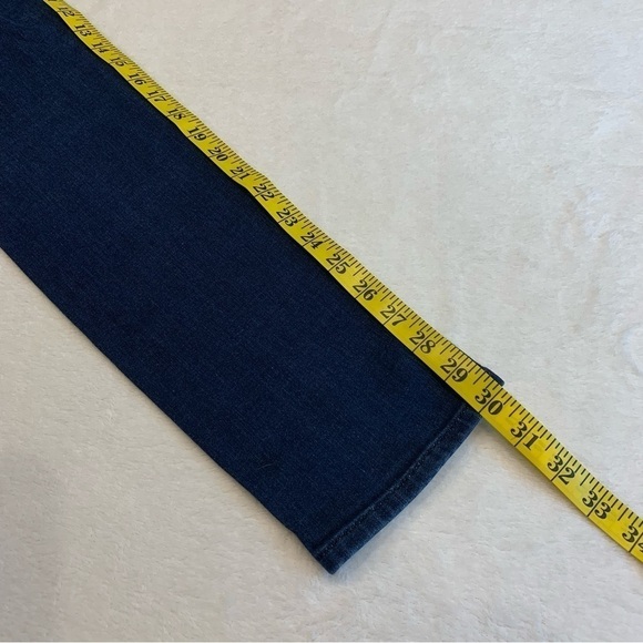 EU Topshop Moto Baxter High Rise Blue Denim Skinny Jeans - Picture 12 of 13